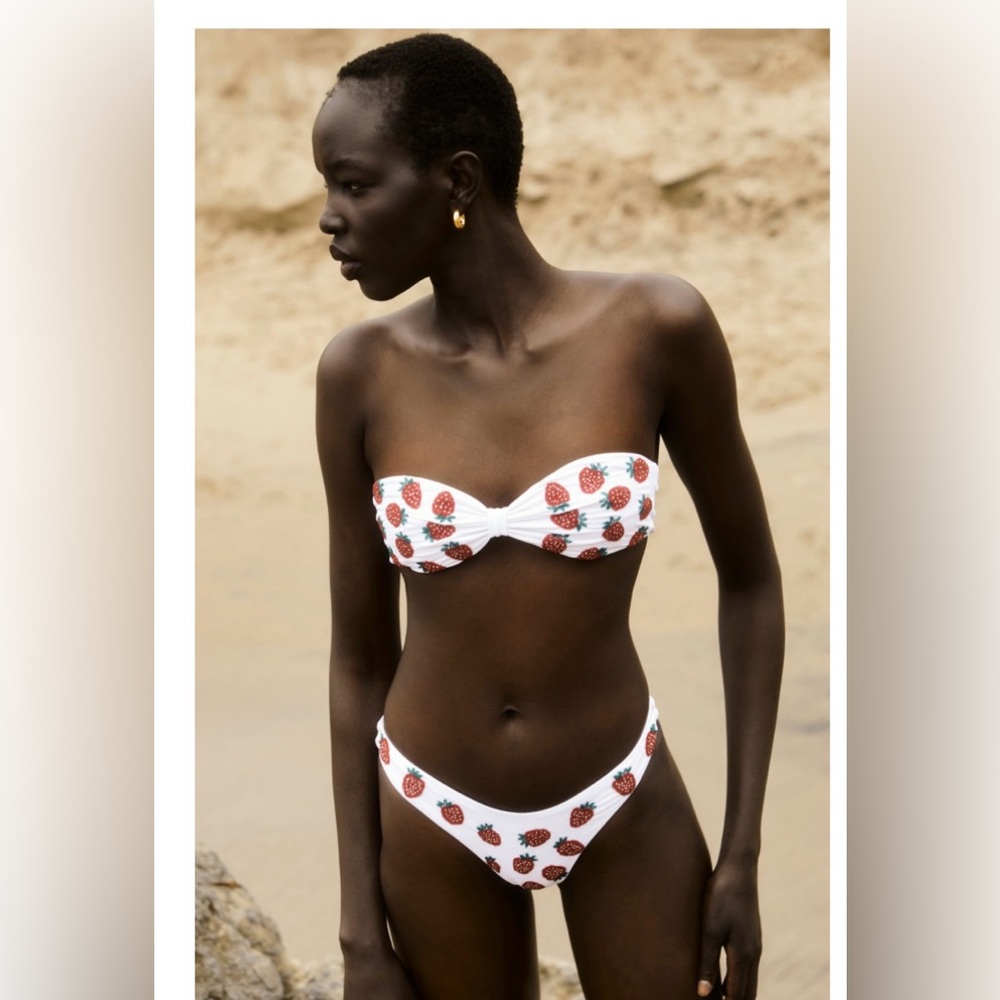 Oceanus Mina Strawberry bikini in medium